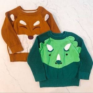 Set of 2 Toddler Sweaters